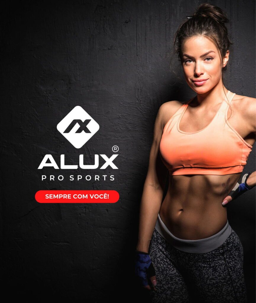 Alux — identidade aplicada em comunicação