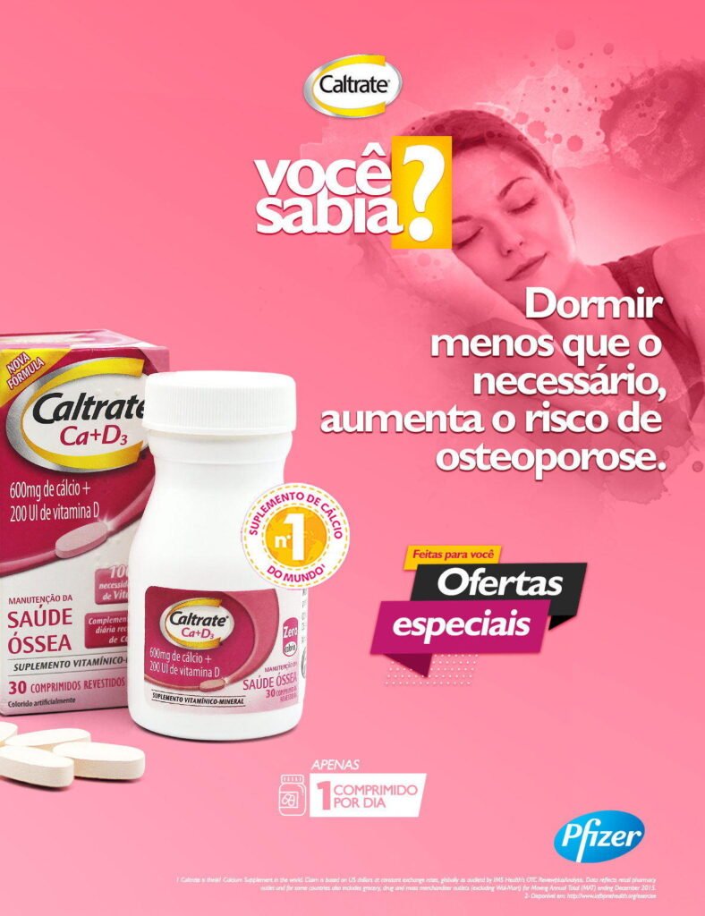 Caltrate — conteúdo social