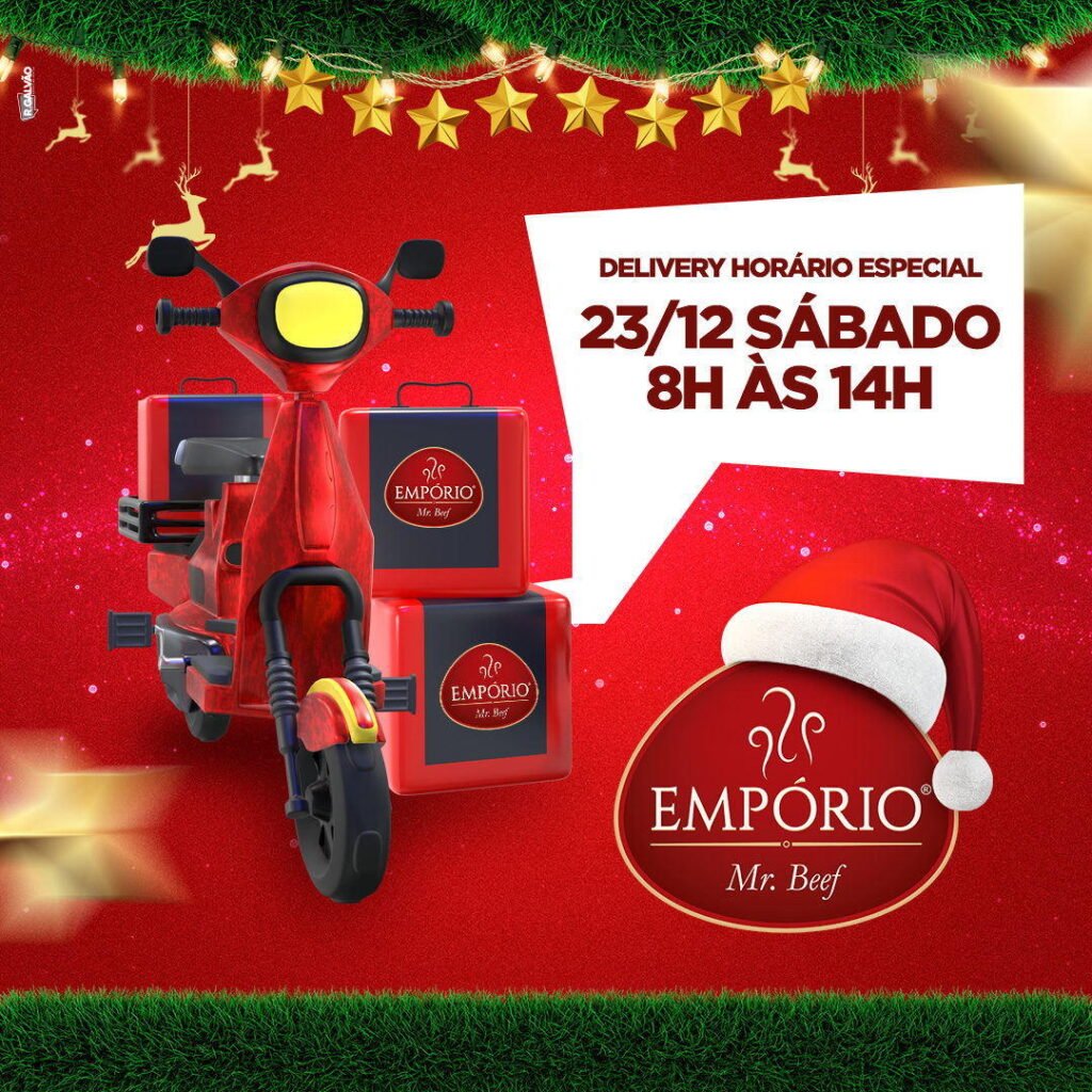 Delivery — comunicação sazonal