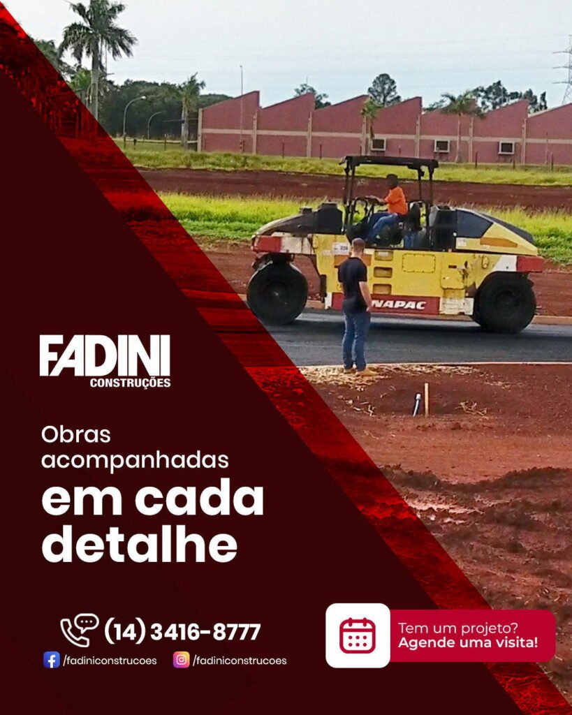 Fadini — acompanhamento de obras