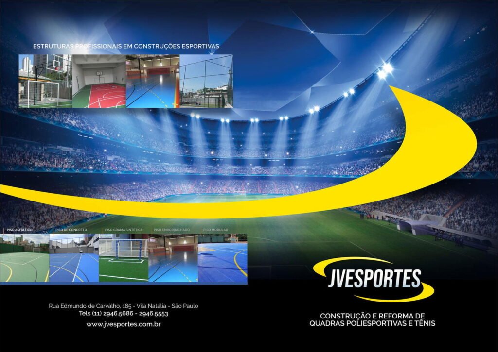 JV Esportes — material técnico e comercial